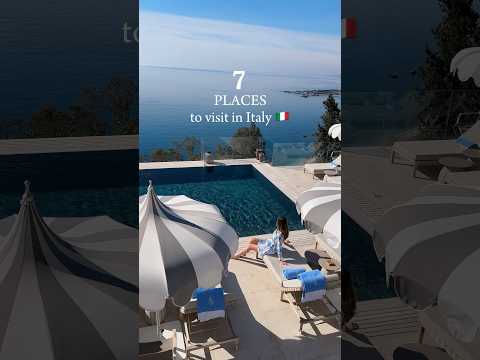 😍Best places to visit in Italy. What’s your fav one? #travel #explore #vacation #italy #europe