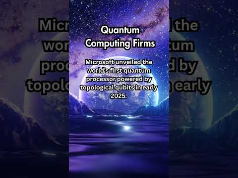💻 Quantum Computing Firms 2024–2025: IBM, Google Willow, Microsoft Topological Qubits & More  ⚛️