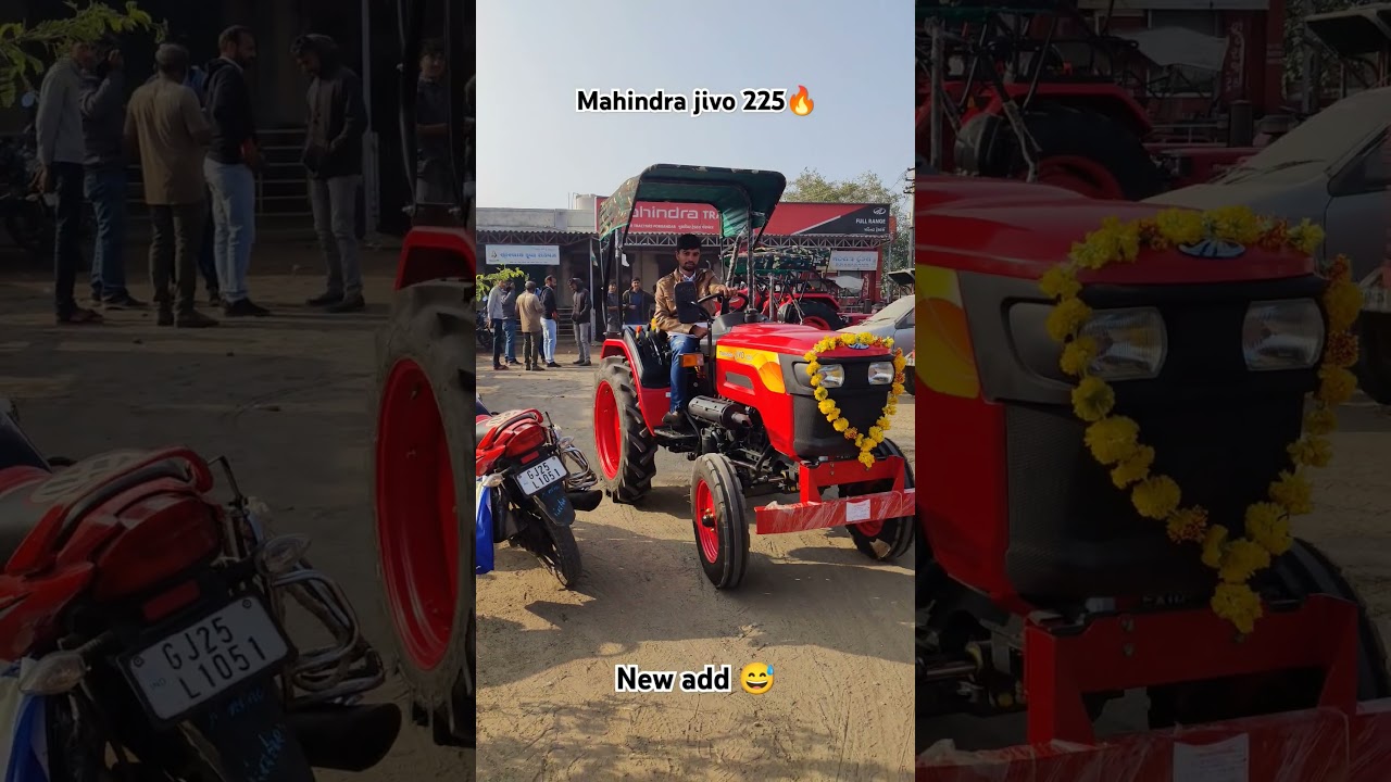 Discover the Mahindra Jivo 225: Perfect Tractor for Village Farming 🚜