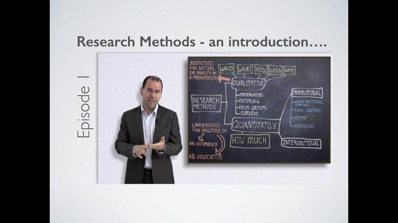 Research Methods: Intro to Study Design & Methodology