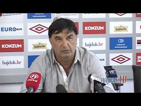Mišo Krstičević uoči Hajduk - Slaven B.