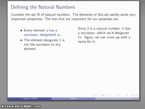 Addition (Peano definition)