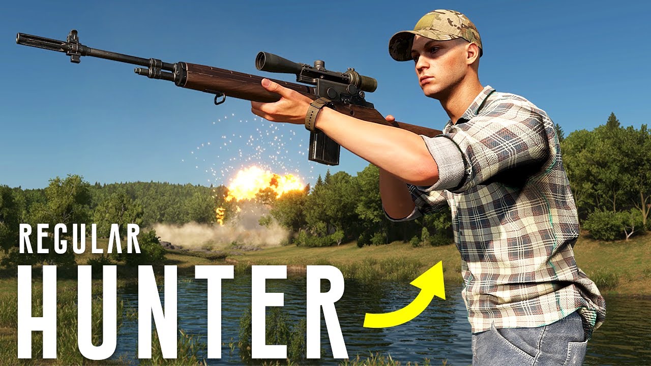 Hunter Battles Russian Army in Arma Reforger 🎯