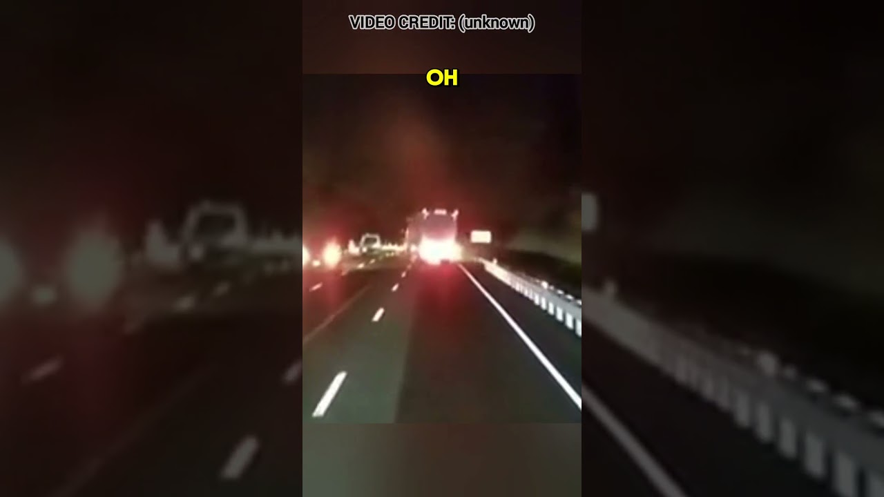 Instant Karma for Brake Checking a Semi Truck 🚗