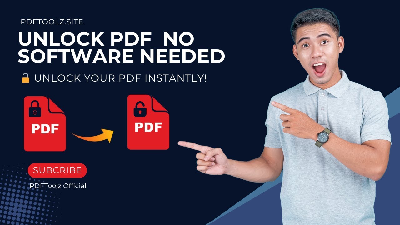 Quickly Remove PDF Passwords Without Software 🔓
