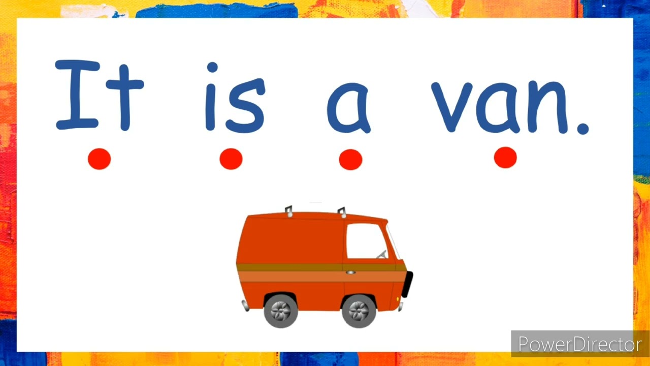 CVC Reading Lesson 1: Short Vowel Aa Sentences π