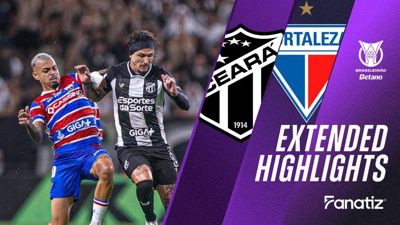 Ceará vs Fortaleza EC 1-1 | Brasileirão 2025 Highlights ⚽