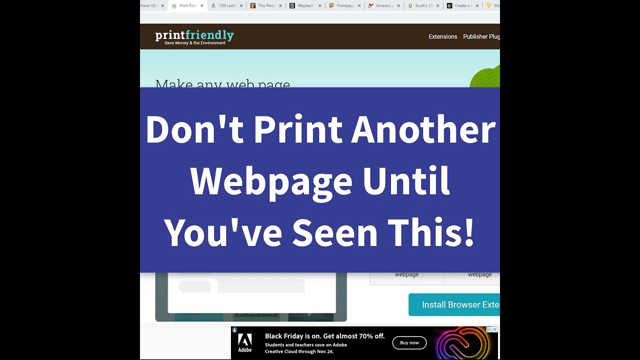 Easily Convert Webpages to Clean PDFs Without Ads or Images π₯οΈ