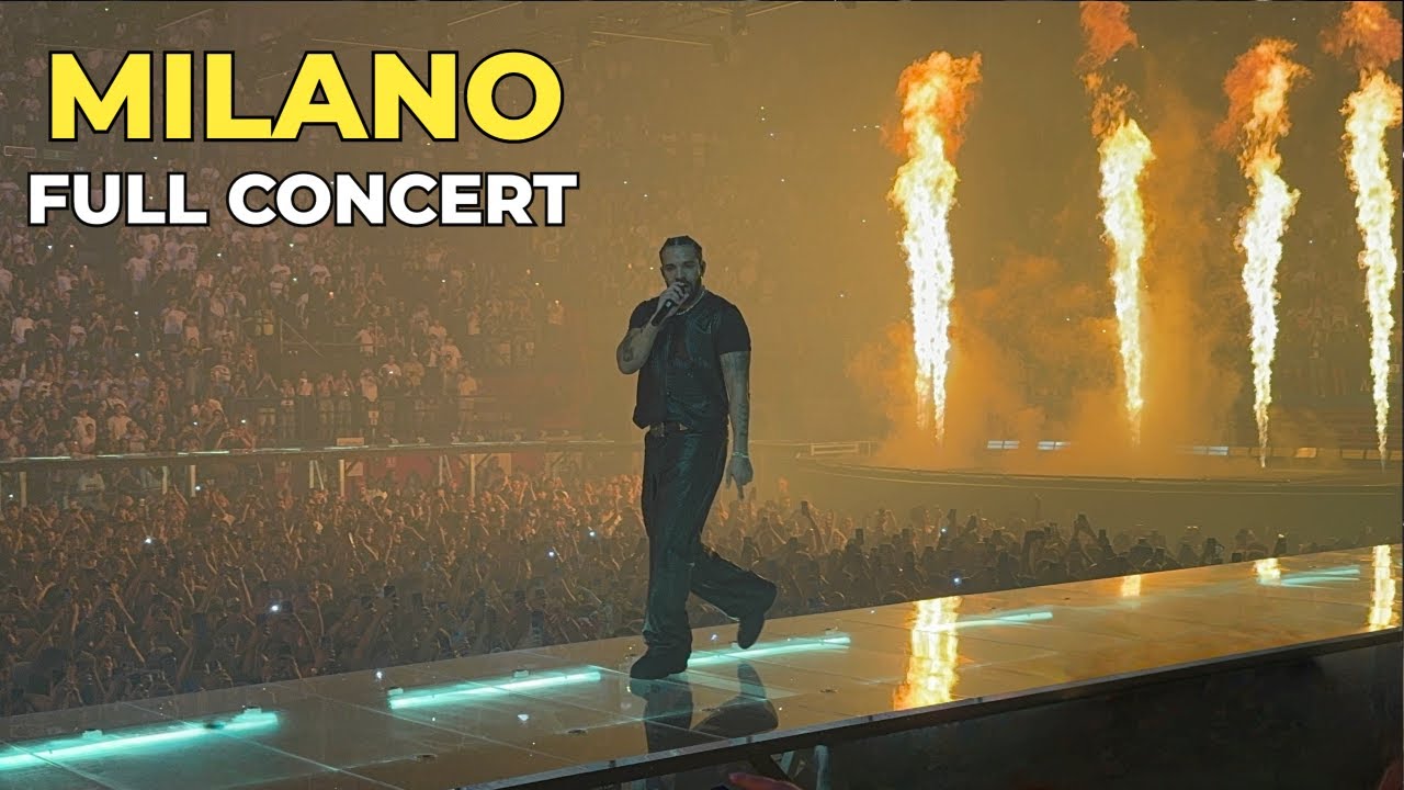 Drake x PARTYNEXTDOOR – Milano 2025 Full Concert 🎶