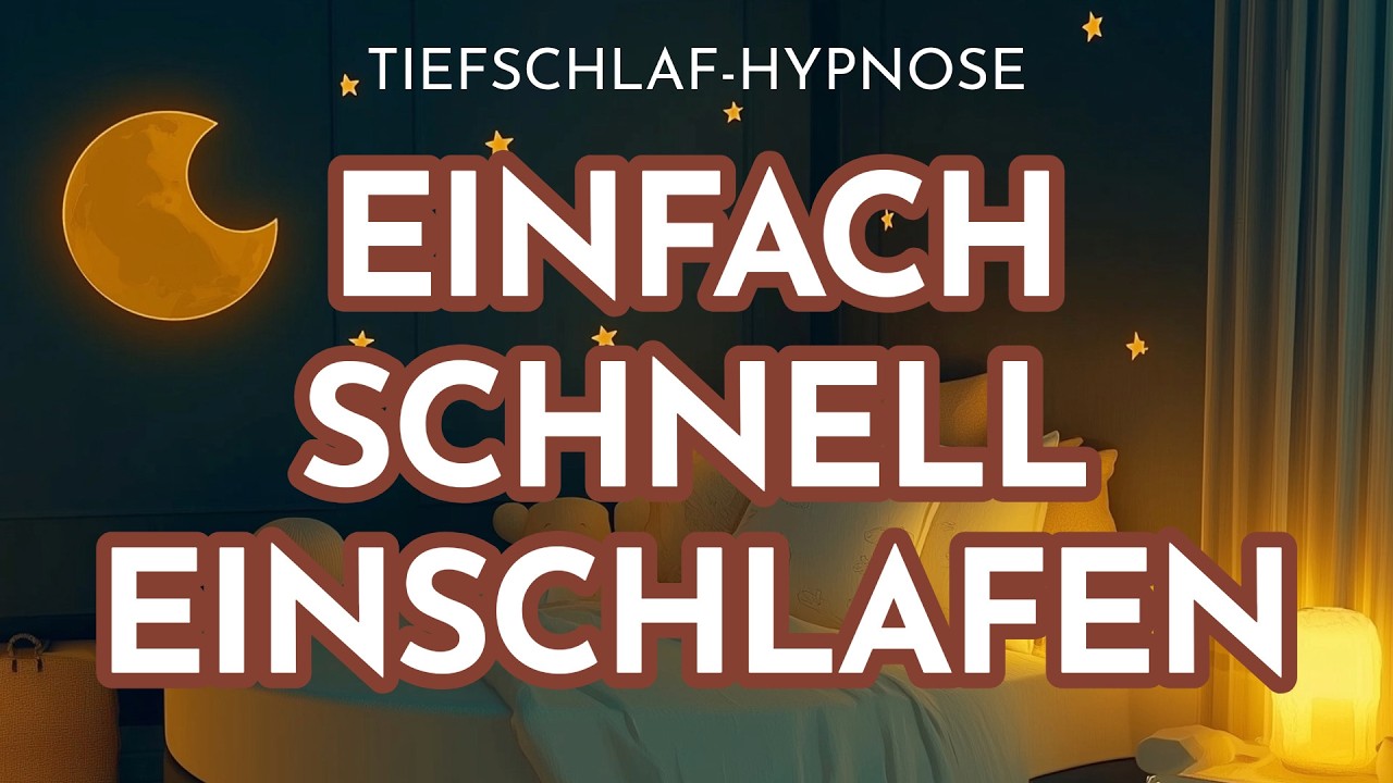 Schnell Einschlafen & Tiefenentspannung mit Kraftvoller Hypnose 🌙