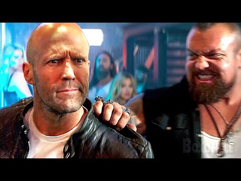 Jason Statham DESTROYS Angry Bikers | Expend4bles Legendary FIGHT SCENE