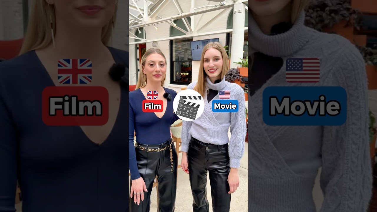 British vs American English 🇬🇧🇺🇸