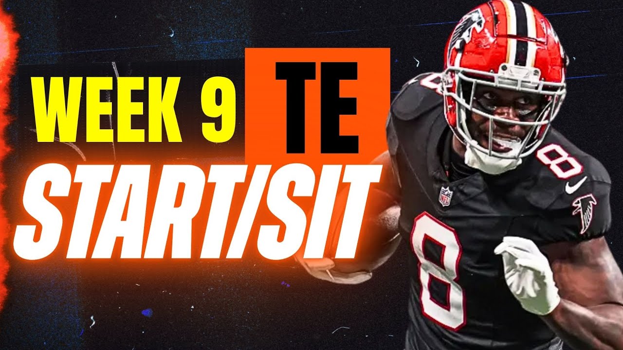 Week 9 TE Start/Sit Tips & Matchup Analysis 🏈