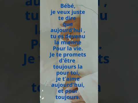 Message d'amour très touchant ♥️ pour ta folle #lettre #amour #poèmes #couple #love #message