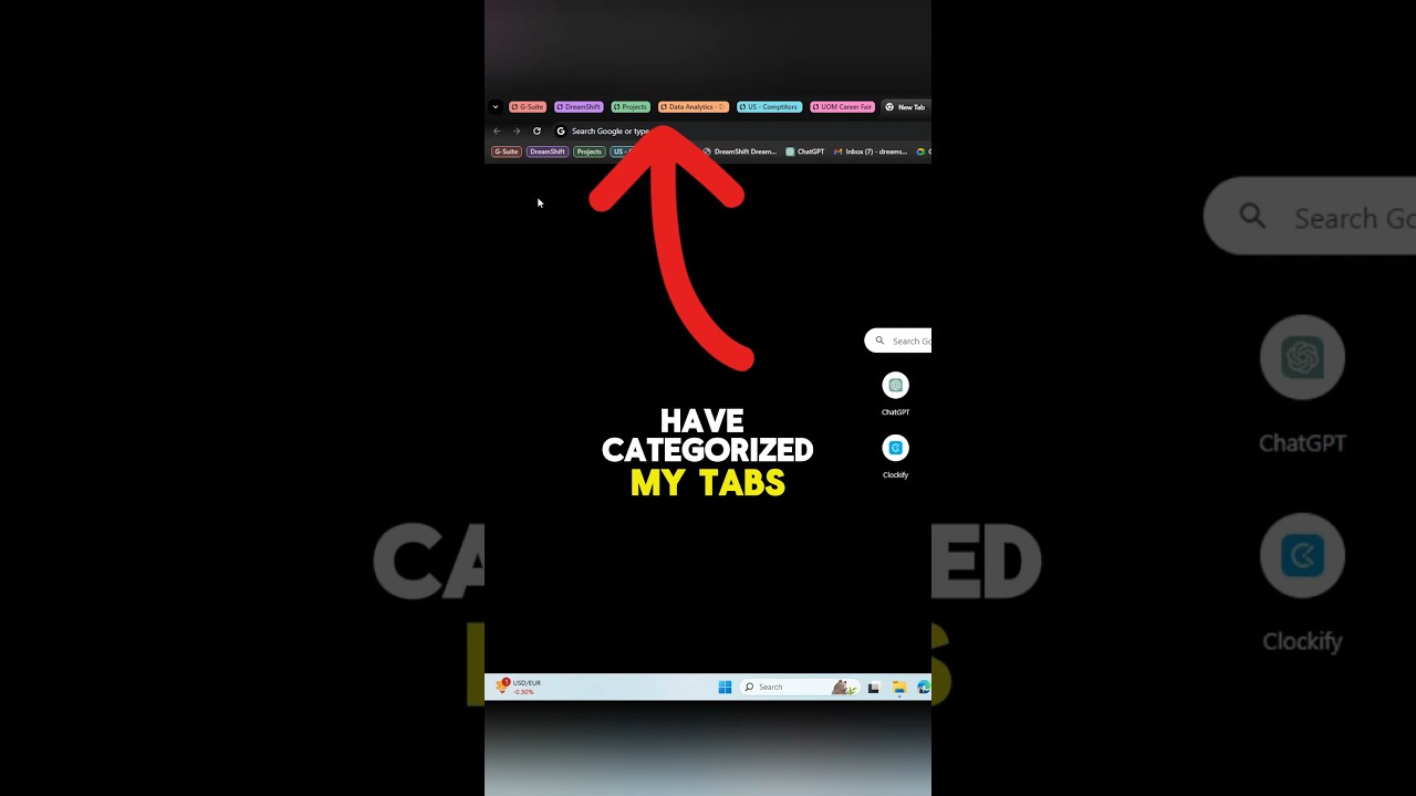 How to Group Tabs in your Web Browser (Google Chrome, Firefox, Opera, Microsoft Edge) #productivity