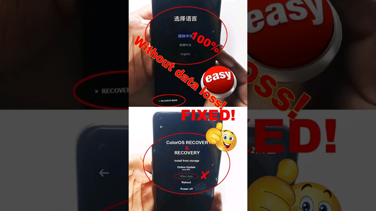 Fix Realme & Oppo Phones Stuck in Recovery Mode 🔧