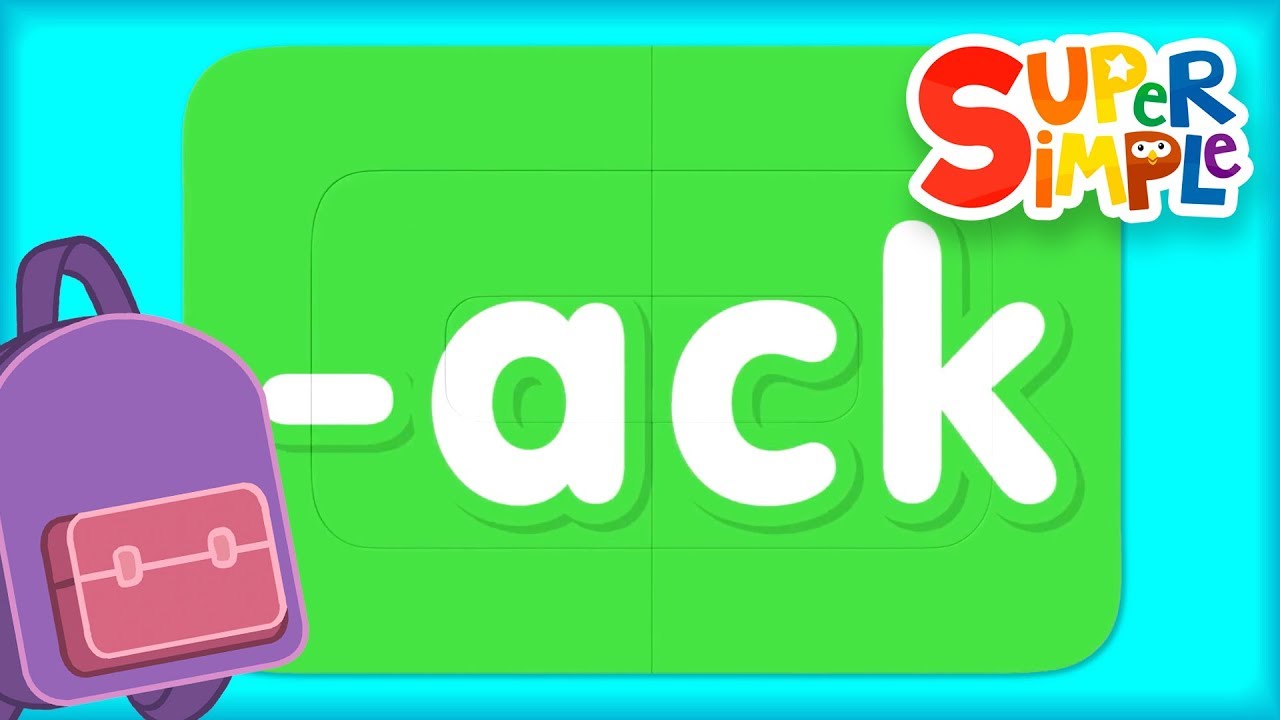 Learn 'ack' Word Family with Turn & Learn ABCs
