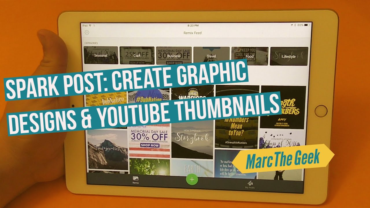 Adobe Spark Post: Create Stunning Graphics & Thumbnails