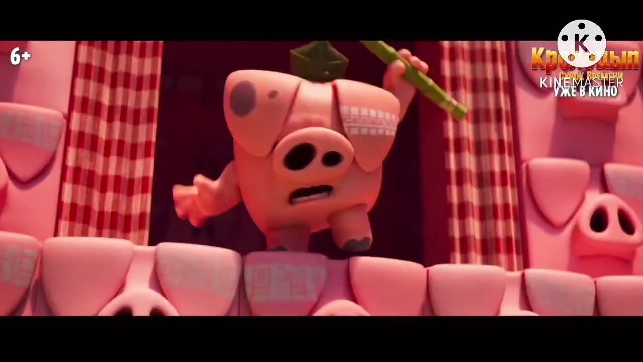 CHICKENHARE AND THE SECRET OF THE GROUNDHOG MOVIE CLIP - RUNNING TO THE PIGGIES (2025)