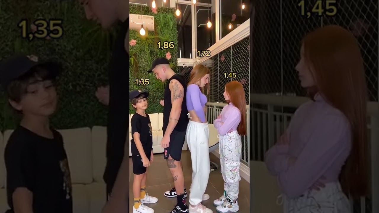 Qual a sua altura? Comente e inscreva-se! ❤️