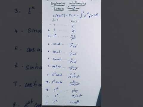 Engineering Mathematics,Laplace Transform