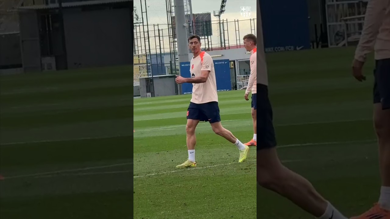 Lewy Returns to Action | FC Barcelona Highlights #shorts