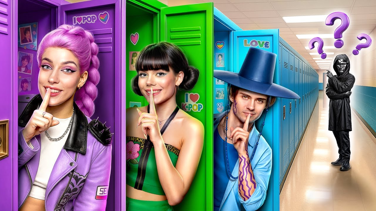 Built 3 Secret K-Pop Demon Hunter Rooms! 🎨