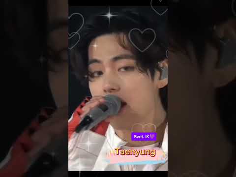 Вокал Тэхёна, хочется слушать всегда 🎶🎤🤗👍❤#v #tae #kimtaehyung 👍💫❤