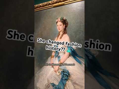 She changed fashion history?? 👗 || #history #historicaldress #victorianera