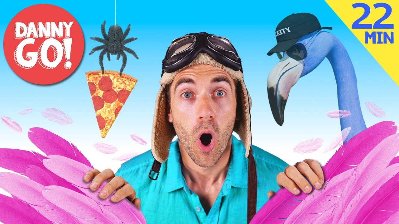 Flamingos, Pizza & Spiders! 🦩🍕🕷️ | Kids' Adventure Compilation