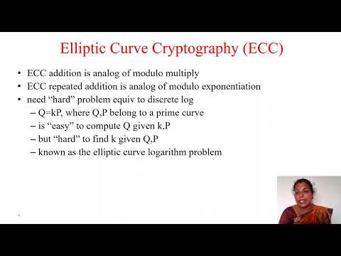 Cryptography and Network Security - Elliptic Curve Cryptography