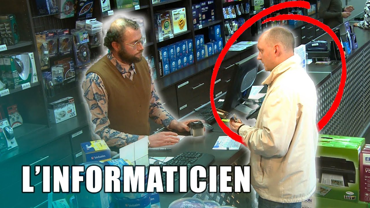 Devinez qui se fait passer pour un informaticien ? - Caméra cachée