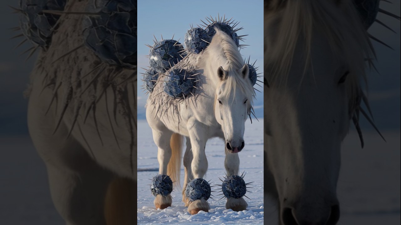 Against All Odds: An Eagle's Unexpected Role in Saving a White Horse
