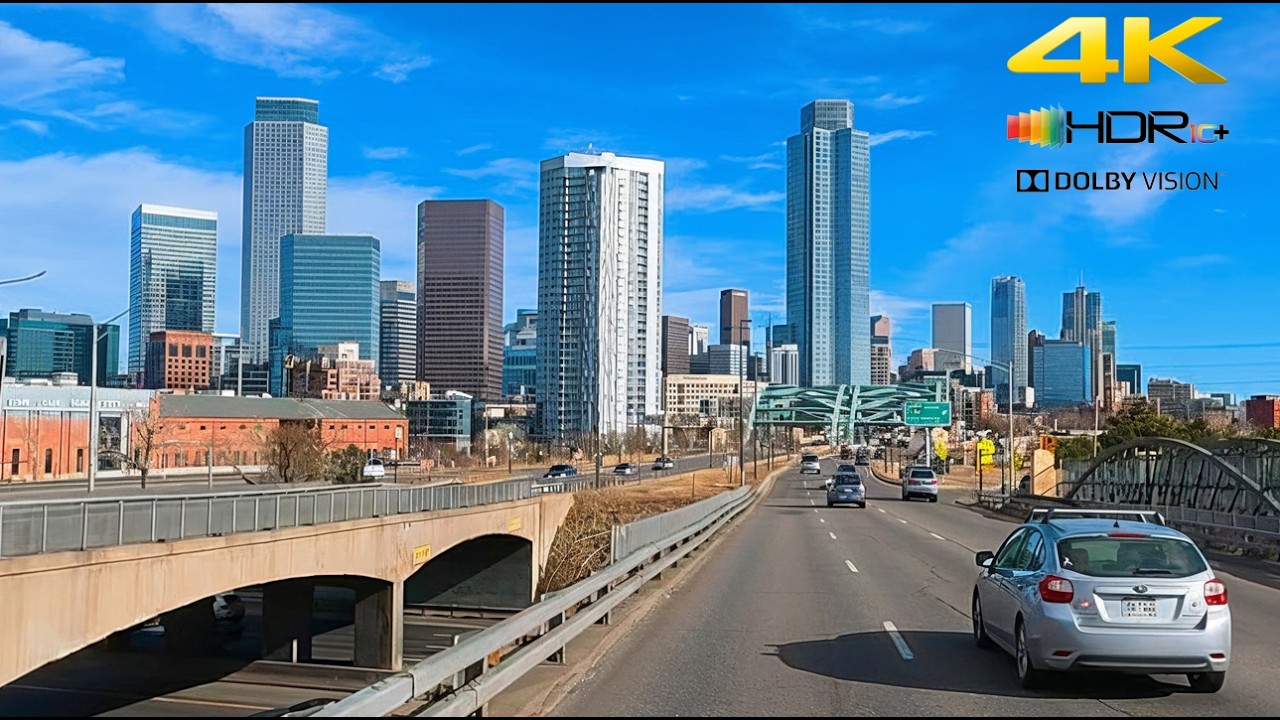 The Mile High City | Denver Colorado | Driving Tour 4K