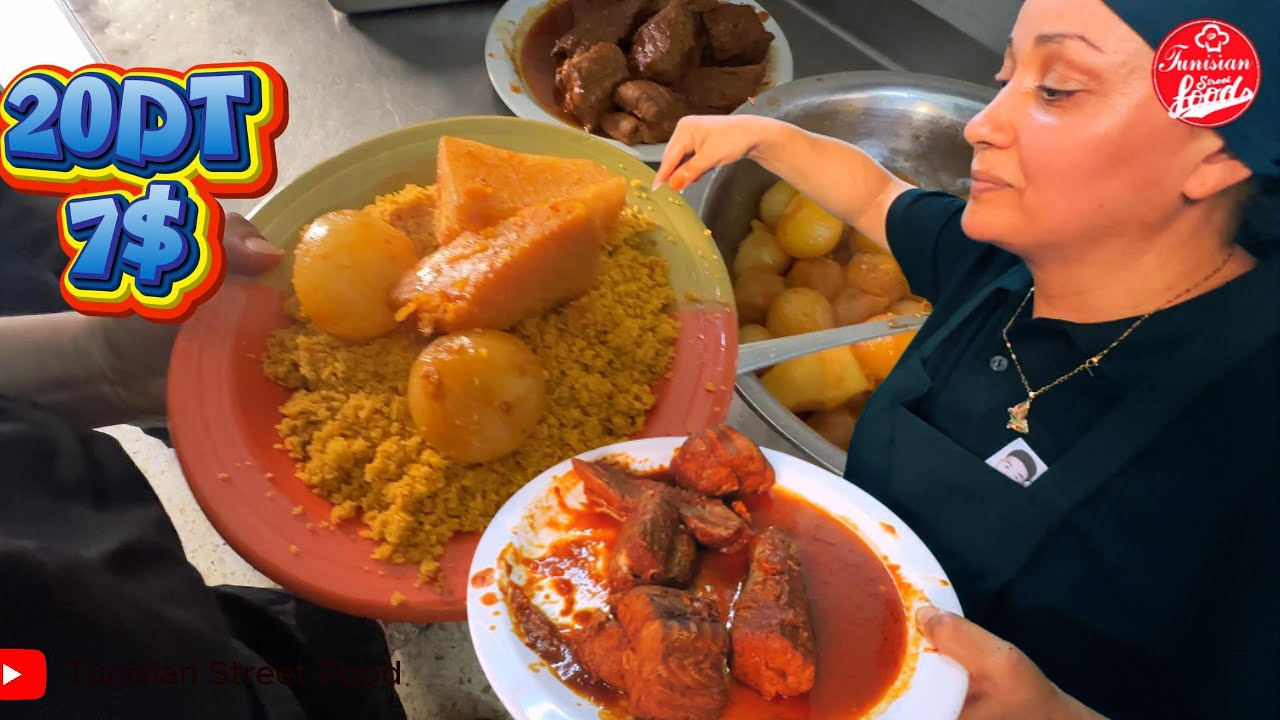 مطعم الغندور في سوسة: أكلات تونسية أصيلة مقابل 20 دينار 🍽️