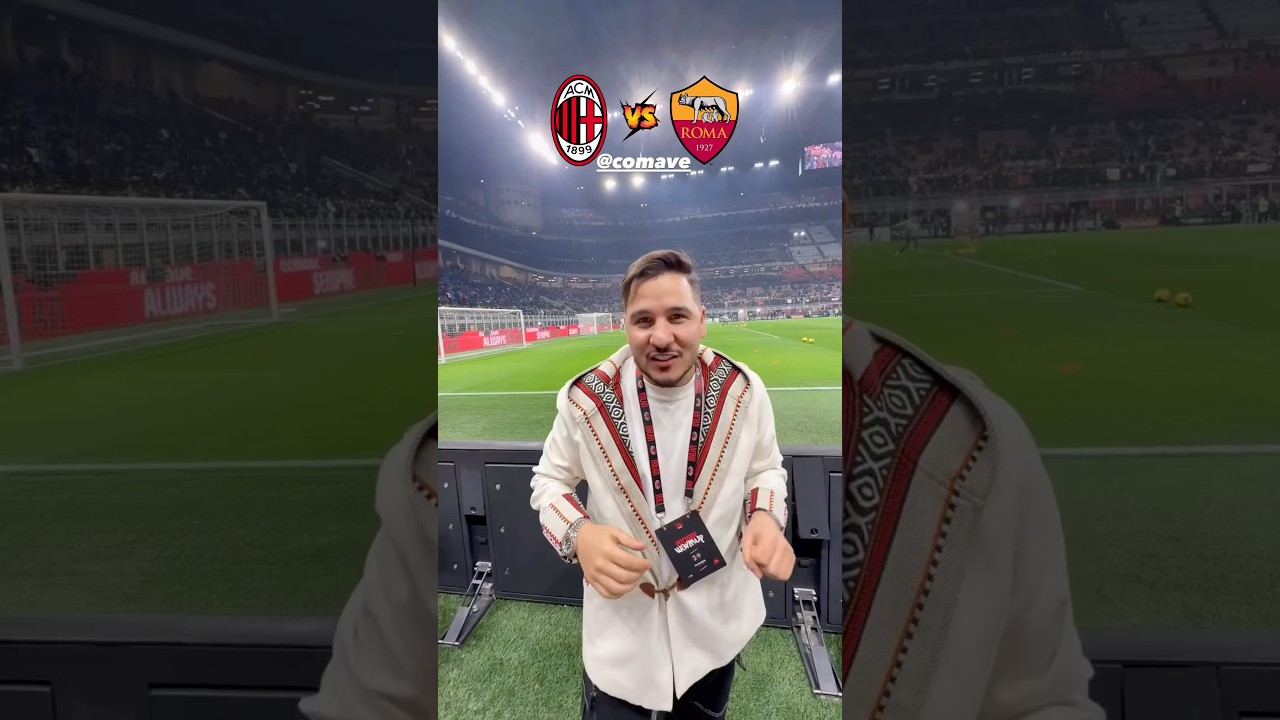 مباراة مثيرة بين روما و ميلان مباشرة من قلب الحدث ⚽🔥