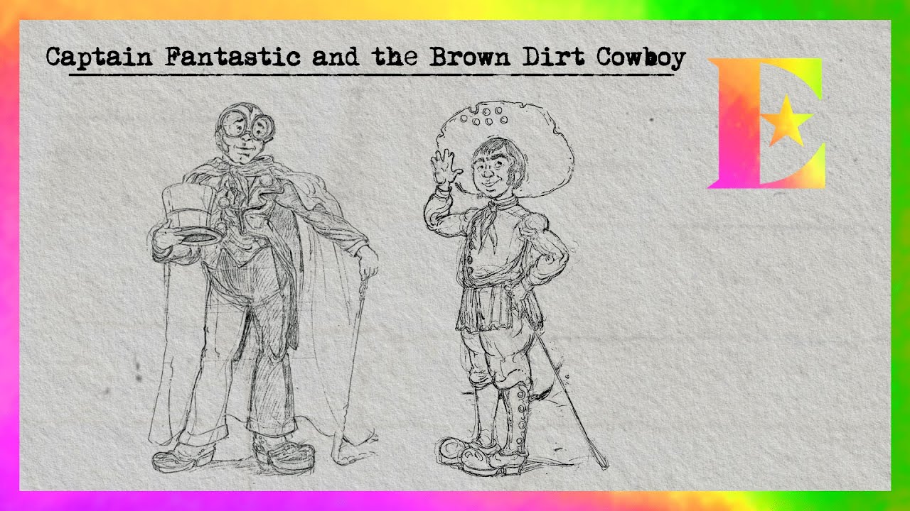 Elton John - Captain Fantastic (Take 1 / Session Demo) | Lyric Video