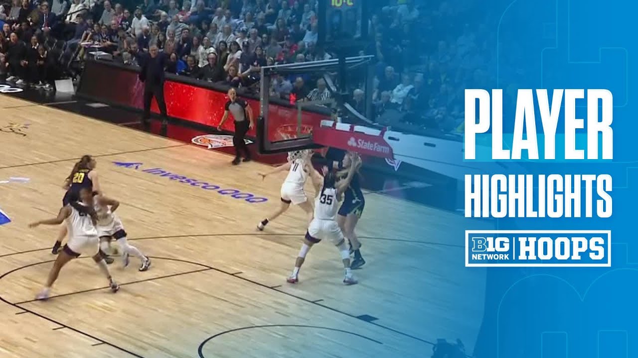 Syla Swords Highlights vs. UConn | Michigan Women's Basketball