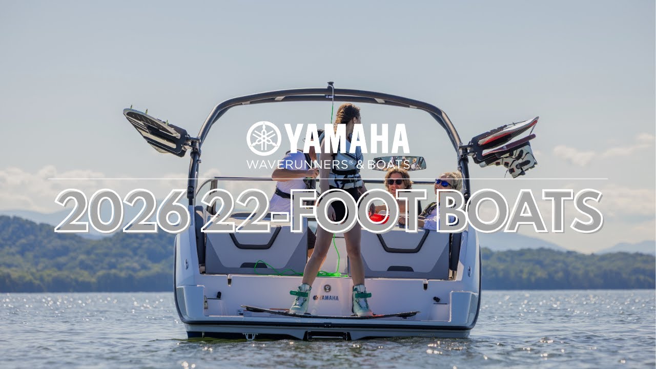 Yamaha 2026 22-Foot Series: Modern & Spacious 🚤
