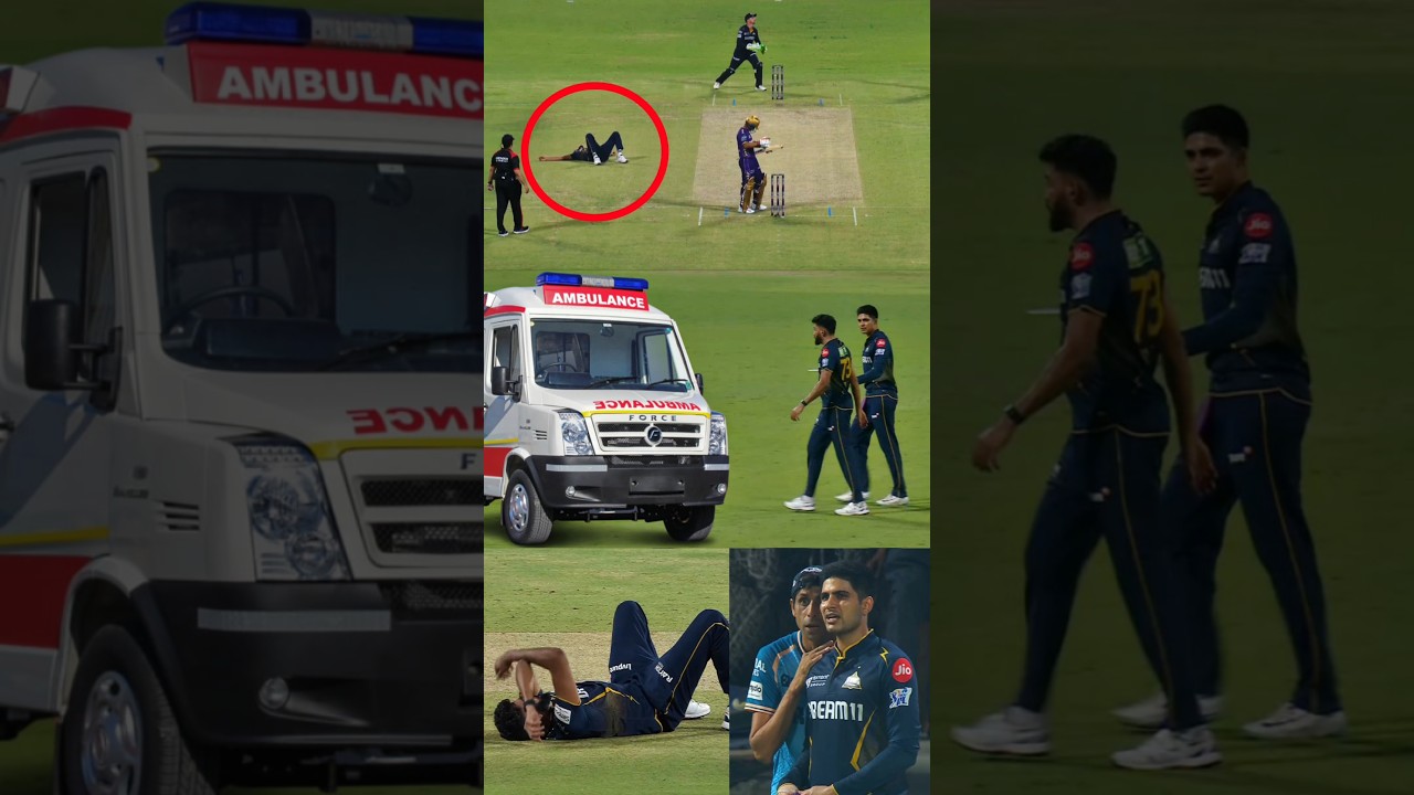 Mohammad Siraj Falls on Field During Match 🏏