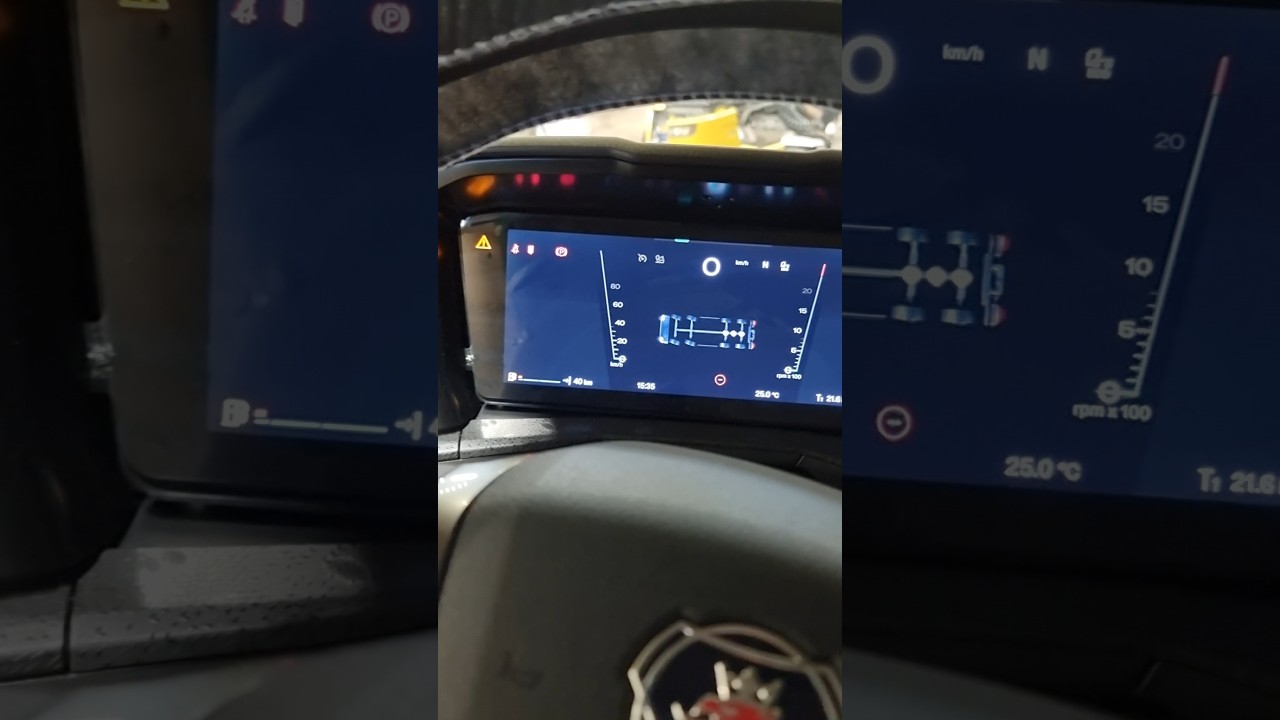 Scanias New Digital Dashboard 🚗