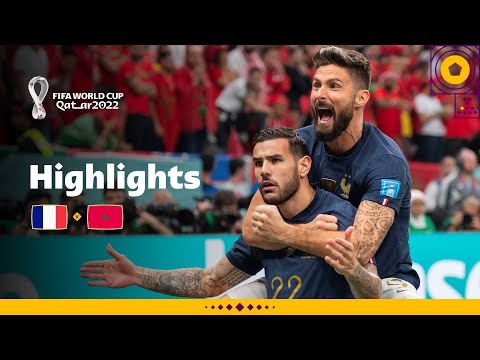 France vs Morocco Semi-Final Highlights | FIFA World Cup Qatar 2022