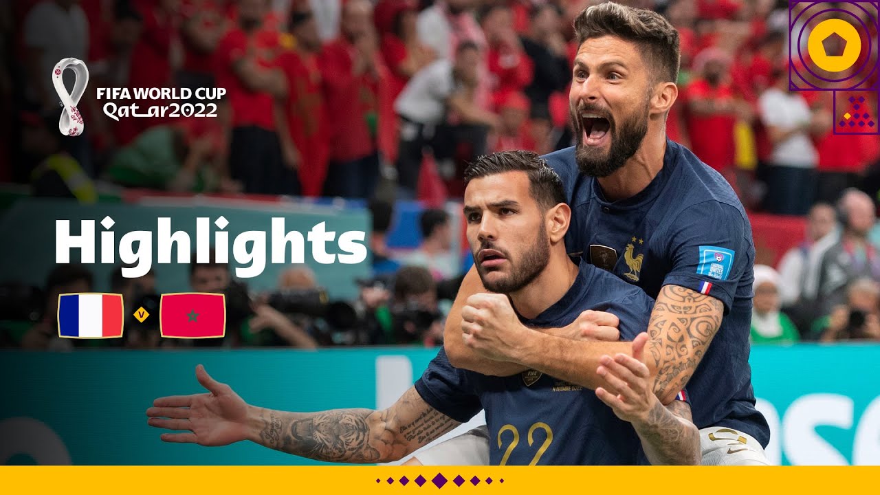 France vs Morocco Semi-Final Highlights | FIFA World Cup Qatar 2022