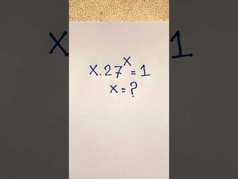 Beauty of Mathematics #exponentialequation #maths #shorts