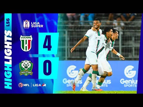 Kuching City FC 4-0 Imigresen FC | Highlights | Liga Super 2025-26 | LS6