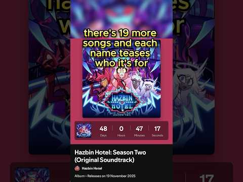 Hazbin Hotel Season 2 Song List REVEALED