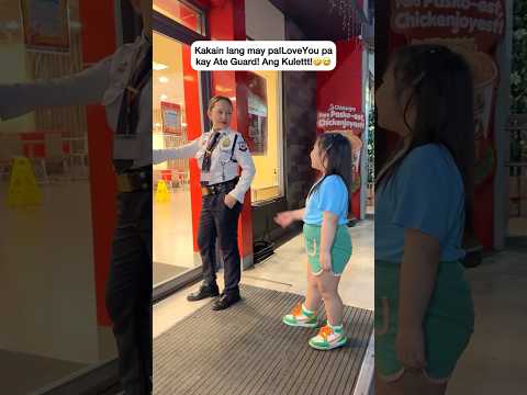 Hi ate Guard!🤣 #alyonabaquial #dance #shortsviral #fyp #funny #funnyshorts #funnymoments #fun #cute