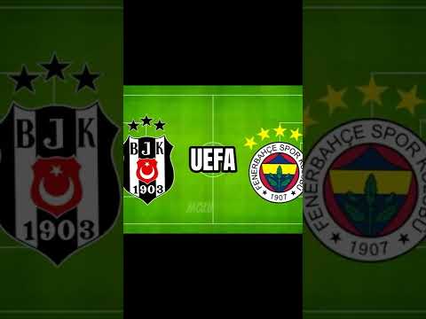 Beşiktaş vs Fenerbahçe ama !? #shorts #beşiktaş #fenerbahçe #uefa