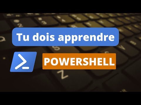Powershell : Comment démarrer RAPIDEMENT (C'est très simple)