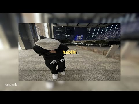 ghali - habibi (sped up)